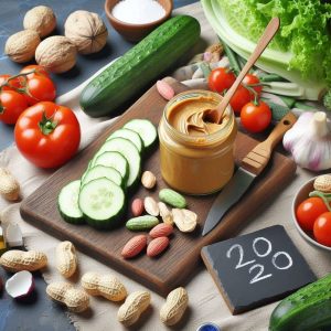 کره بادام زمینی در رژیم کتو