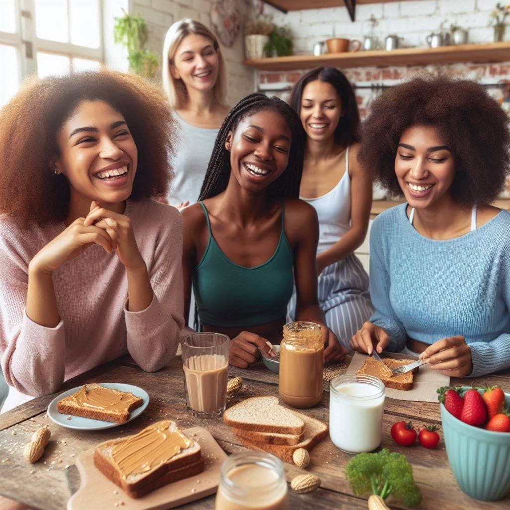 خواص کره بادام زمینی برای زنان