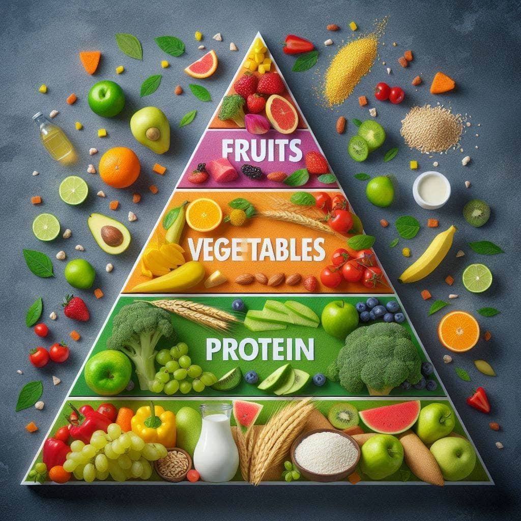 هرم غذایی-مثلث تغذیه و هرم تغذیه
