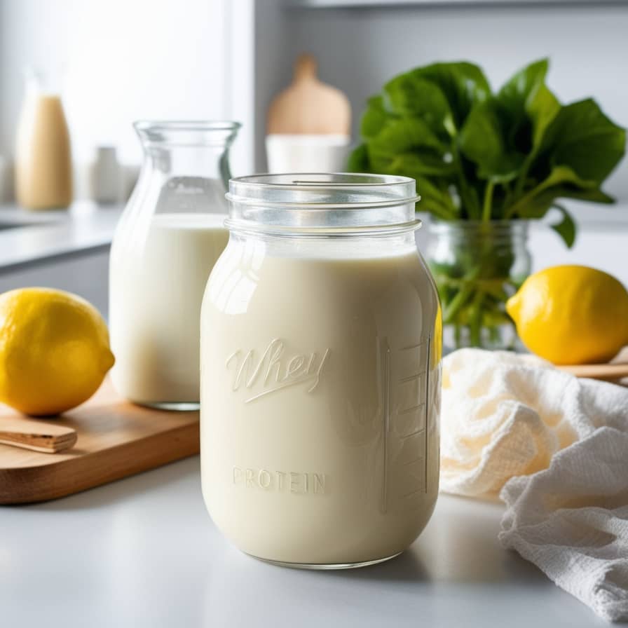 پروتئین وی خانگی