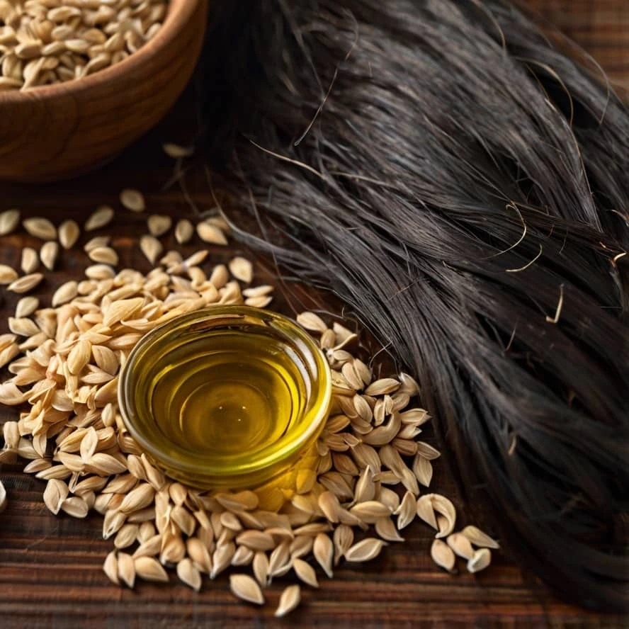 روغن کنجد برای مو