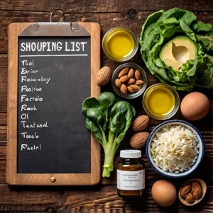 لیست خرید رژیم کتوژنیک