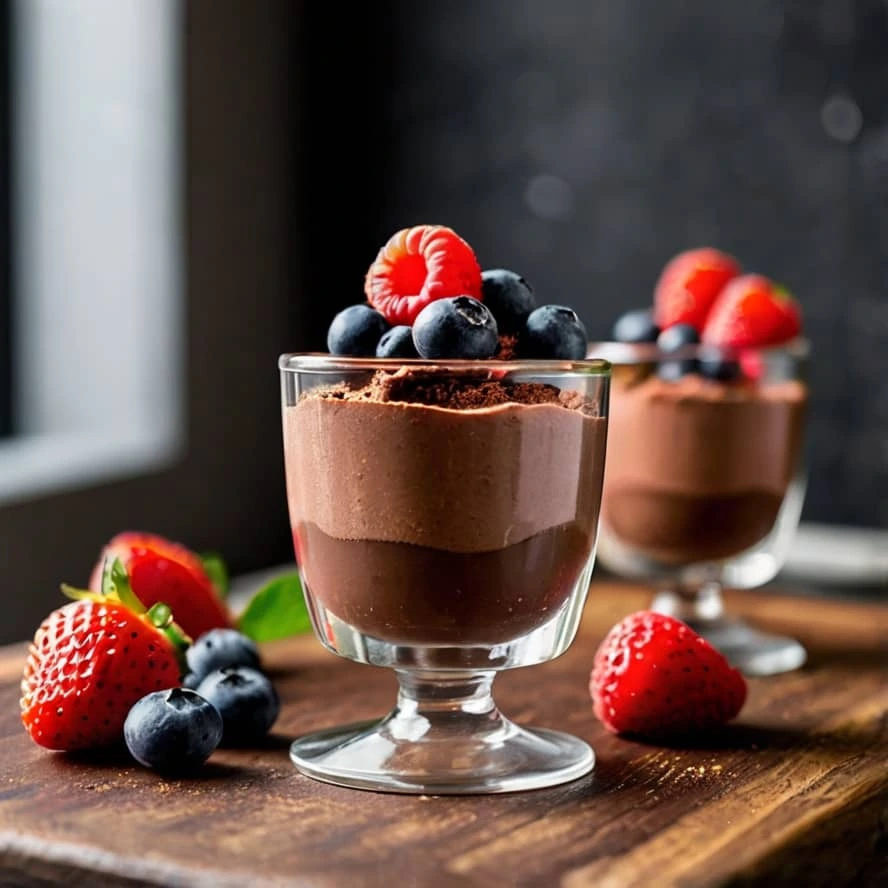 دسر شکلاتی وگان