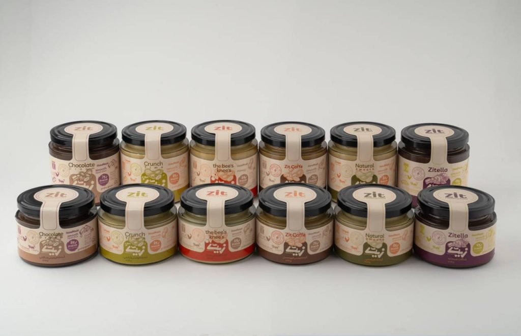 کره بادام زمینی زیت