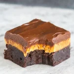 براونی کره بادام زمینی شکلاتی رژیمی